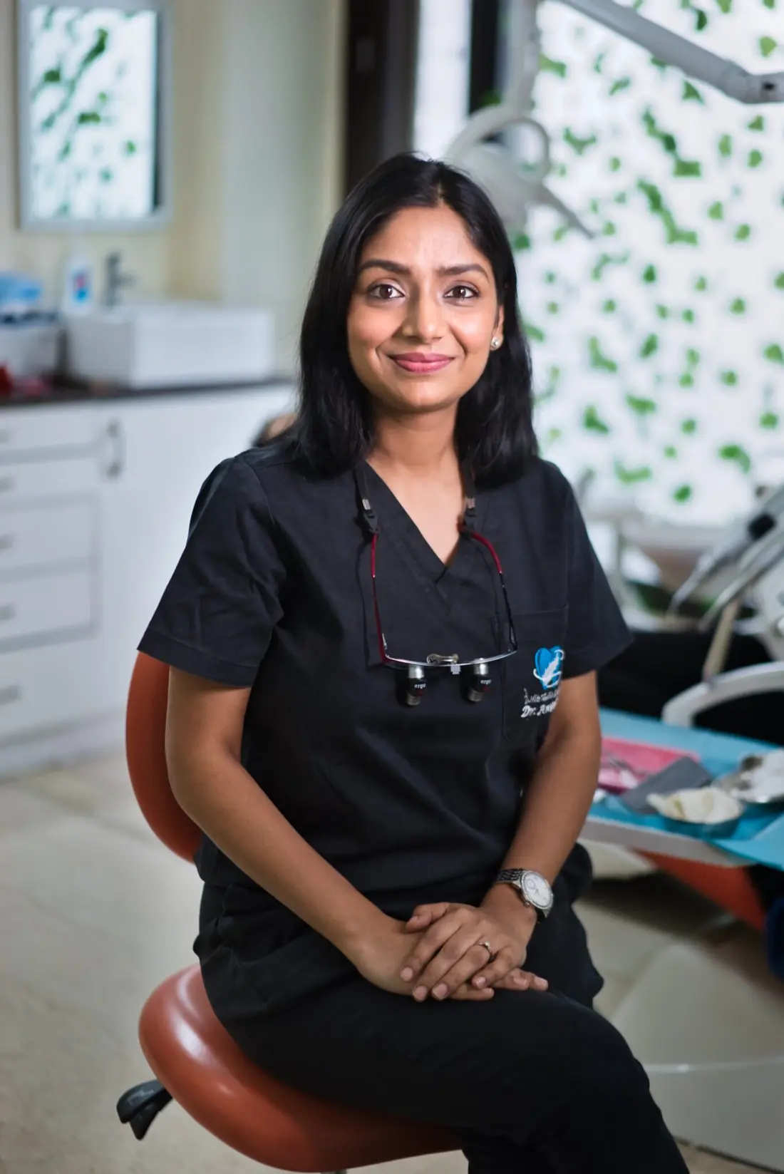 Dr. Anveeta Agarwal at White Feather Dental, a dental clinic in DLF Phase 2, Gurgaon